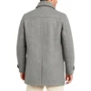 Mens-Gray-Double-Breasted-Trench-Coat back