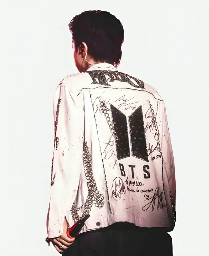 BTS Jin Mexico 2026 ARIRANG World Tour White Jacket BTS Jin Mexico 2026 ARIRANG World Tour White Jacket