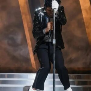 Michael 2026 Jaafar Jackson Sequin Blazer