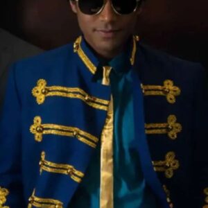 Michael Jaafar Jackson 2026 Blue Jacket