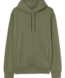 Olive Green Pullover Hoodie