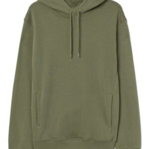 Olive Green Pullover Hoodie