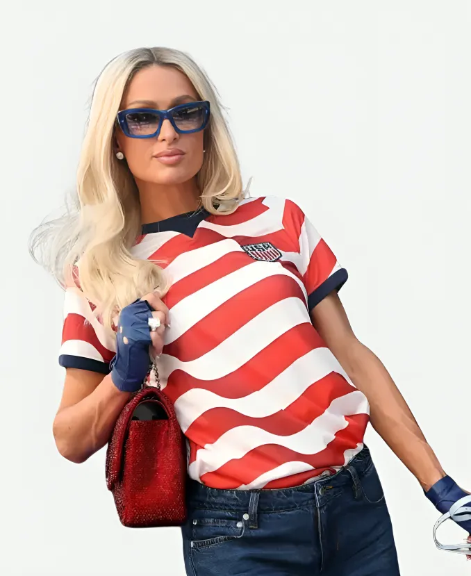 Paris-Hilton-FIFA-World-Cup-2026-Opening-Ceremony-Striped-Shirt.webp