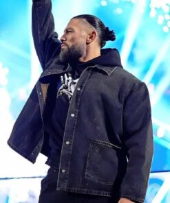 RAW 2026 Roman Reigns Denim Jacket