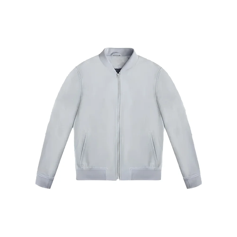 Suede Leather Bomber Jacket Suede Leather Bomber Jacket