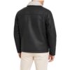 B3 Bomber Aviator Shearling Jacket back