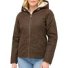 Brown Hooded Jacket